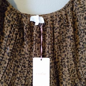 Off shoulder tier dress